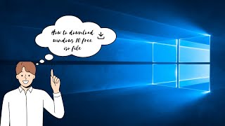 How to download windows 10 ISO file free from Microsoft Offical website [upl. by Slack]