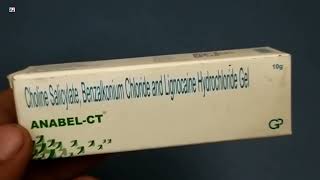 AnabelCT Gel  Choline Salicylate Benzalkonium Chloride and Lignocaine Hydrochloride Gel  Anabel [upl. by Annailuj]