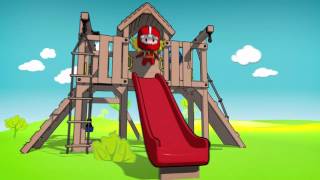 Spielturm WICKEY Racer  Video [upl. by Llennyl]