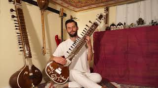 08 Bhimpalasi Sitar Lesson Series Full Chalan with variations Guide to learn Bhimpalasi on sitar [upl. by Perceval672]