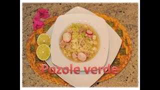 Pozole z biała kukurydzaPozole Verde  Kuchnia meksykańska [upl. by Nohtahoj]