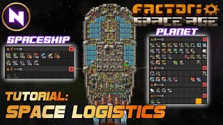 How To Set Up INTERPLANETARY LOGISTICS Easy amp Effective  22  Factorio SPACE AGE [upl. by Andreana]