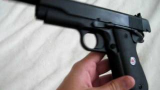 Airsoft ReviewColt Delta Elite Spring Airsoft Pistol [upl. by Ailuy]