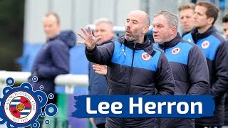 Academy Manager Lee Herron on a spotkick victory over Pompey [upl. by Essyle]