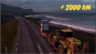 VIAJE POR LA COSTA DE ISLANDIA I ETS 2 PROMODS [upl. by Tevis]