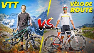 DÉFI  coureur TOUR DE FRANCE vs rider VTT [upl. by Einahc]