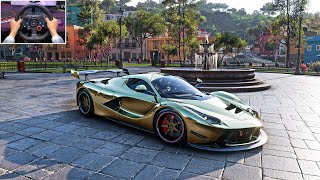 Ferrari LaFerrari  Forza Horizon 5  Logitech G29 Gameplay [upl. by Notsgnik]