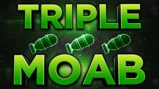 MW3 Triple MOAB on Bootleg Half Way Off a QUAD [upl. by Goldia]