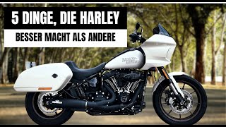 5 Dinge die Harley Davidson besser macht als alle andere Motorradmarken [upl. by Arfihs]