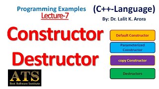 constructor and Destructors in C hindi [upl. by Eimia360]