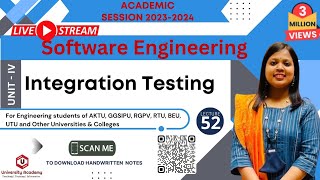 SE52 Integration Testing  TopDown Testing  BottomUp Testing Approach  TopDown vs Bottom Up [upl. by Maffa]