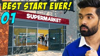 The Best Start Ever  Super Market Simulator Gameplay 1 [upl. by Lisabeth]