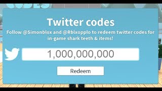 ALL THE NEW CODES IN SHARKBITE Roblox [upl. by Kyte812]