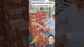 😱 Impresionante método de construcción shorts [upl. by Oinolopa]