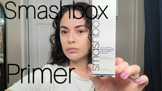 Smashbox Photo Finish Revitalize 8 in 1 Primer Essence Review [upl. by Aisena]