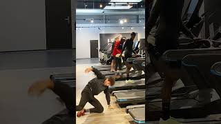 He almost died in front of Dennis Schröder🤯 comedy funny fail mrsus patrox workout running [upl. by Hawley]