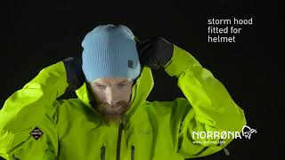 Trollveggen GoreTex light Pro Jkt  Norrona [upl. by Rustice]