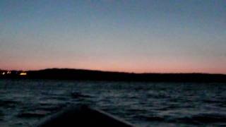 Night time striper fishing off black point niantic Connecticut [upl. by Osswald135]