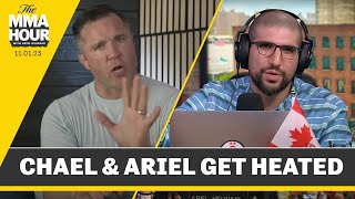 Ariel Helwani Chael Sonnen Clash Over Francis Ngannou Pay  The MMA Hour [upl. by Zilada576]