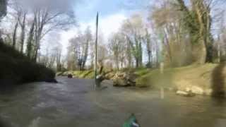 Gopro kayak slalom orthez [upl. by Ittap]