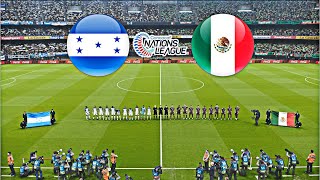 HONDURAS vs MEXICO  CONCACAF NATIONS LEAGUE 202425 [upl. by Tomasz15]