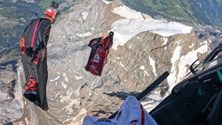 My Longest Wingsuit Flight Ever  Switzerland [upl. by Aitan]