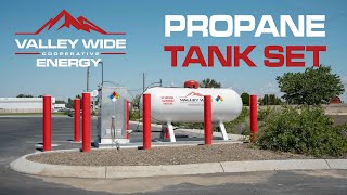 How Propane Resale Tanks Are Installed [upl. by Petulia]