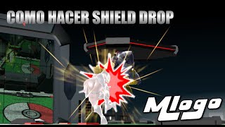 COMO HACER SHIELD DROP FACILMENTE Y APLICACIONES  GUÍAS EN ESPAÑOL DE SMASH BROS MELEE  MLOGO [upl. by Normi]