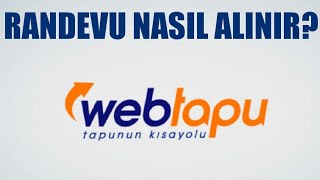 Web Tapu Randevu Nasıl Alınır Randevu Alma [upl. by Naamann802]