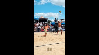 Just Tcrabb breaking ankles at AVP Denver 😅 [upl. by Vani779]