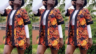 How to cut a SIMPLE KIMONO Jacket for beginners Easy DIY tutorial [upl. by Lac]