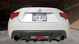 FRSBRZGT86 FBO Exhaust Setup Tomei UEL HeadersInvidia N1 Catback [upl. by Daisi696]