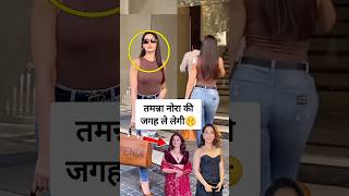 Nora Fatehi spotted in laxouris bag with denim jeans looking stunning [upl. by Cy6]