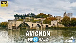 Avignon France  Top 10  Travel Guide [upl. by Troth441]