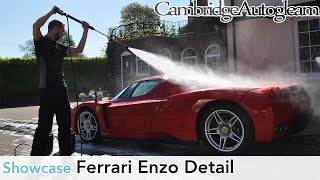 Ferrari Enzo  Full Correction Detail by Cambridge Autogleam [upl. by Hafirahs967]