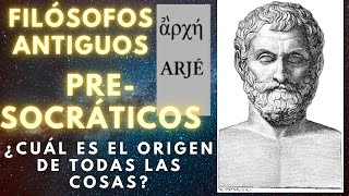 ¿Quiénes eran y qué decían Tales Anaxímenes y Anaximandro sobre el origen de todoPresocráticos [upl. by Fleischer]