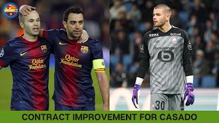 Xavi amp Iniesta to Play Together  Barca Set Sights on Lille GK [upl. by Chemaram]