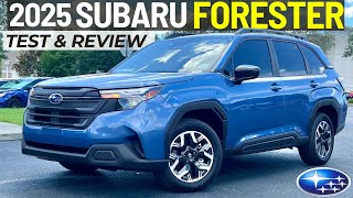 2025 Subaru Forester Base Full review and Test Drive [upl. by Song]