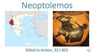 Neoptolemos killed in action in 321 BCE [upl. by Shantha365]