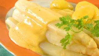 Rezept Sauce Hollandaise  SpargelSoße einfach selber machen [upl. by Skelly]