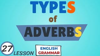 Types of adverbs in English  place time frequency manner degree  Basic English Grammar [upl. by Adnawot32]