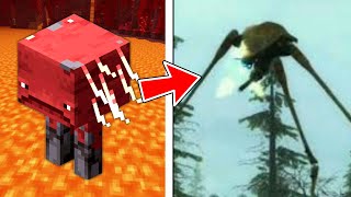 Mobs de Minecraft CAPTADOS EN LA VIDA REAL 😱 [upl. by Eelra663]