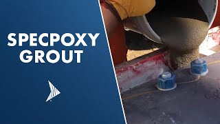 SpecPoxy Grout System  Epoxy Grout Flow Test [upl. by Hsoj]