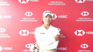 Mi Hyang Lee Sunday Flash Interview 2024 HSBC Womens World Championship © LPGA Tour [upl. by Konikow95]