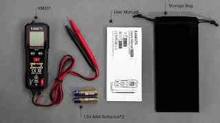 KAIWEETS Smart Multimeter Review TRMS 2000 Counts Voltmeter for Safe amp Easy Electrical Testing [upl. by Dubenko]