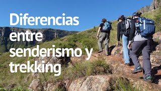 Diferencias entre senderismo y trekking [upl. by Mehta]