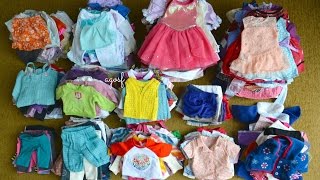 All my American Girl Doll Outfits [upl. by Nat]