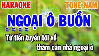 Ngoại Ô Buồn Karaoke Tone Nam  Cm  Nhạc Sống Rumba Hải Ngoại Hay  Thanh Hải Organ [upl. by Dent]