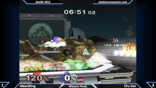 Zenith 2012  Mew2King vs Chu Dat  Winners Finals [upl. by Suitangi826]