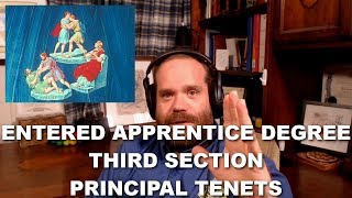 Entered Apprentice Degree  Third Lecture  Principal Tenets [upl. by Divadnahtanoj788]